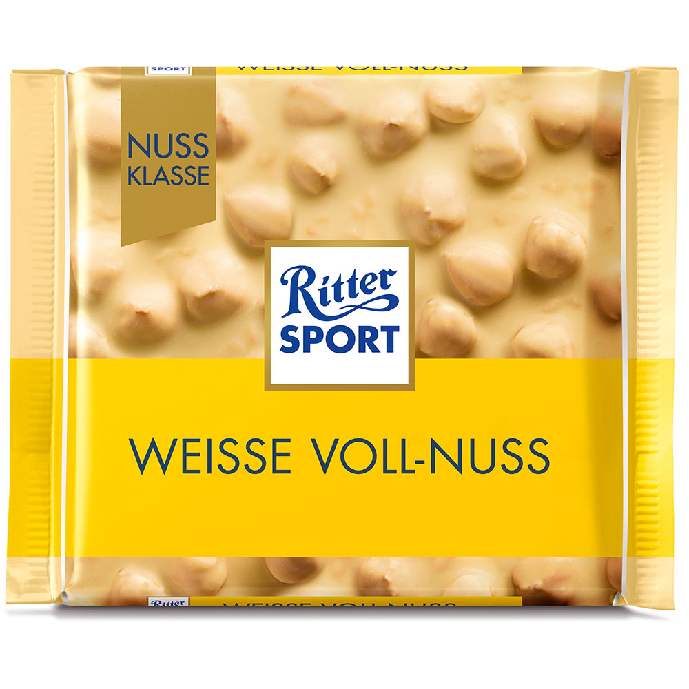 Ritter Sport Weisse Voll-Nuss 100ш